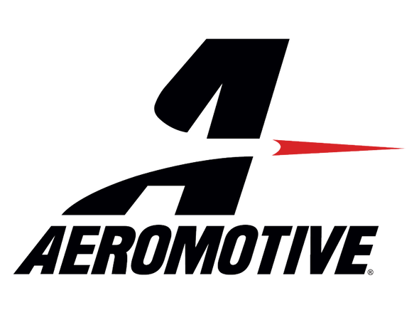 Aeromotive In-Line Filter - AN -10 size Male - 10 Micron Microglass Element - Bright-Dip Black