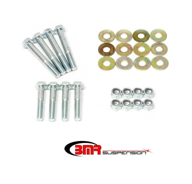 BMR 78-87 G-Body Front Upper/Lower Control Arm Hardware Kit - Zinc plated