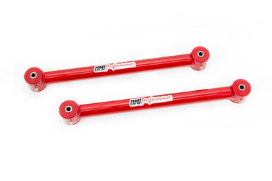 UMI Performance 82-02 GM F-Body Tubular Non-Adjustable Lower Control Arms - Red
