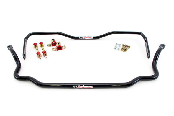 UMI Performance 64-72 GM A-Body Solid Front and Rear Sway Bar Kit