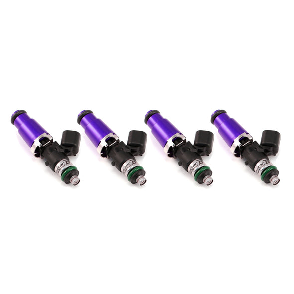 Injector Dynamics 2600-XDS Injectors - 60mm Length - 14mm Top - 14mm Lower O-Ring (Set of 4)