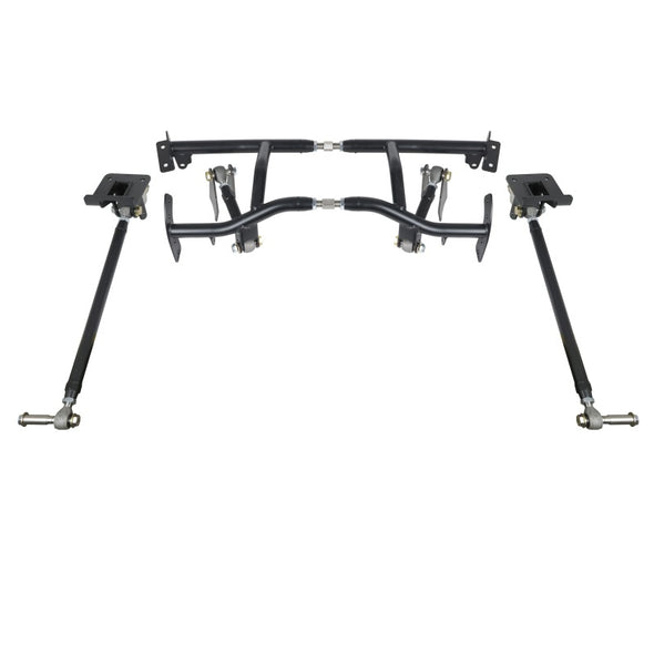 Ridetech 70-81 GM F-Body Bolt-On 4-Link with Double Adj. Bars, R-Joints, Cradle, and Other Hardware